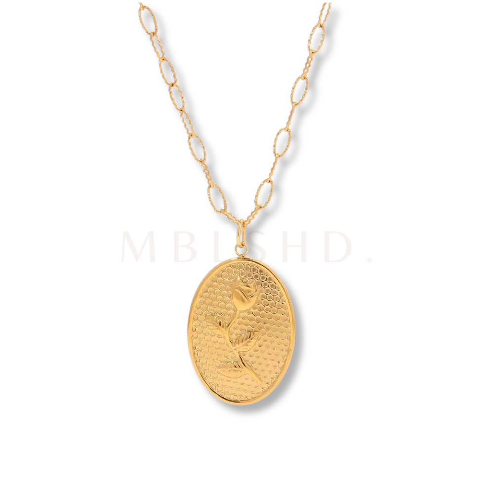Rose Pendant Necklace
