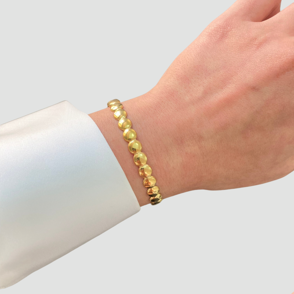Circles Open Bangle