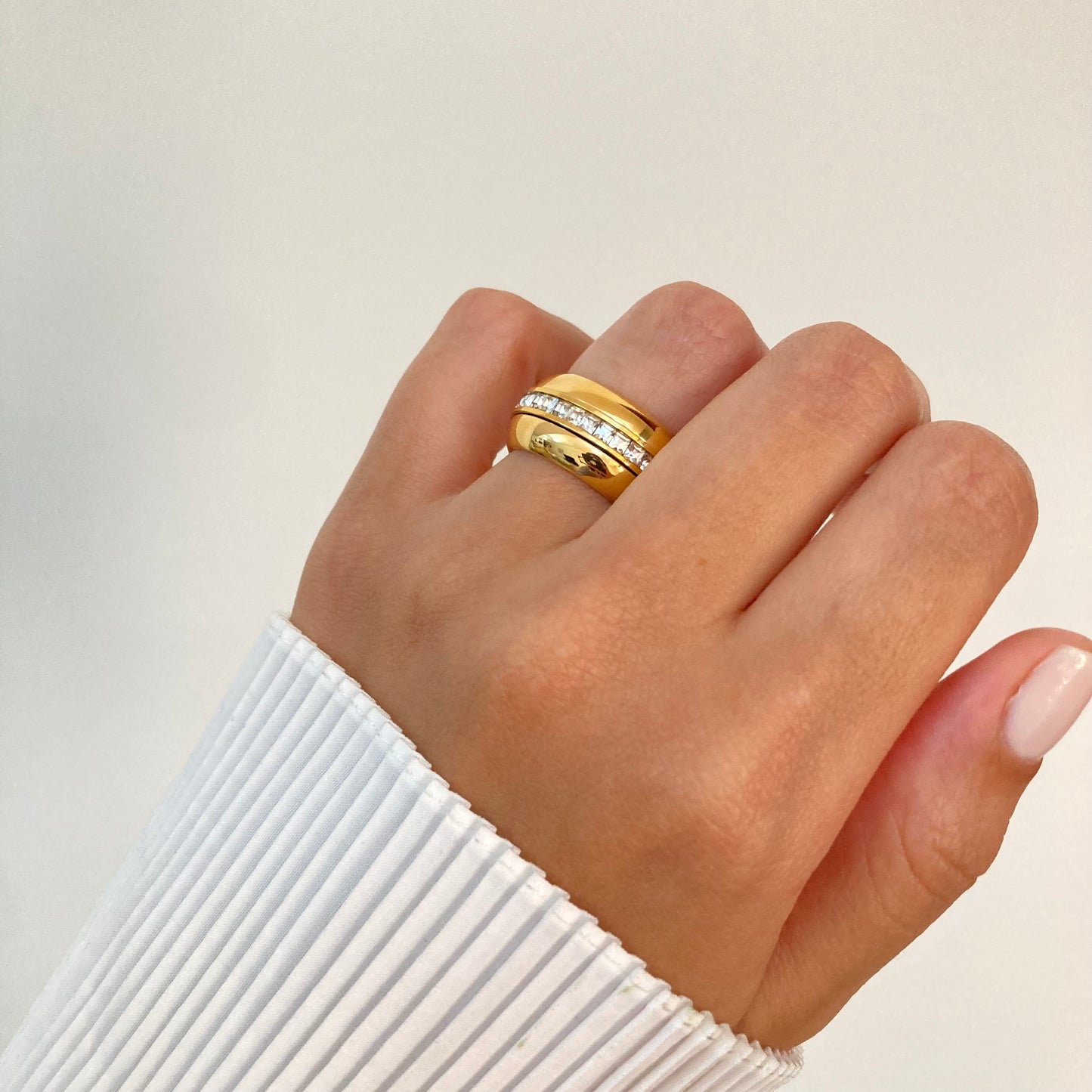 Wide Eternity Ring