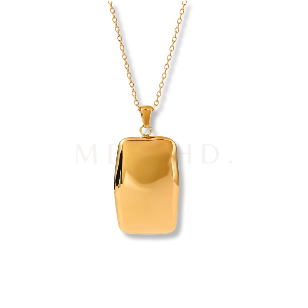 Long Rectangle Necklace