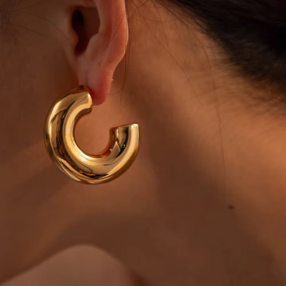 Bubbly Hoop Earrings