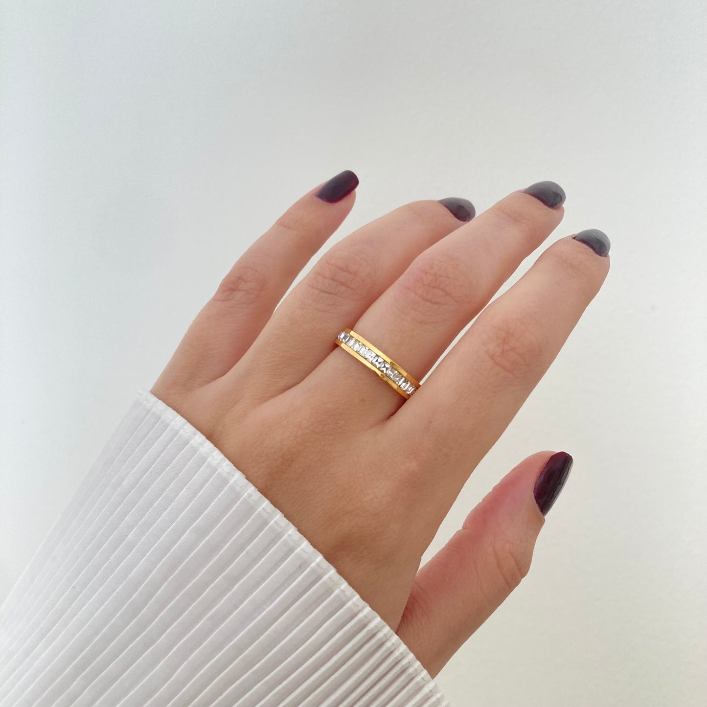 White Eternity Ring