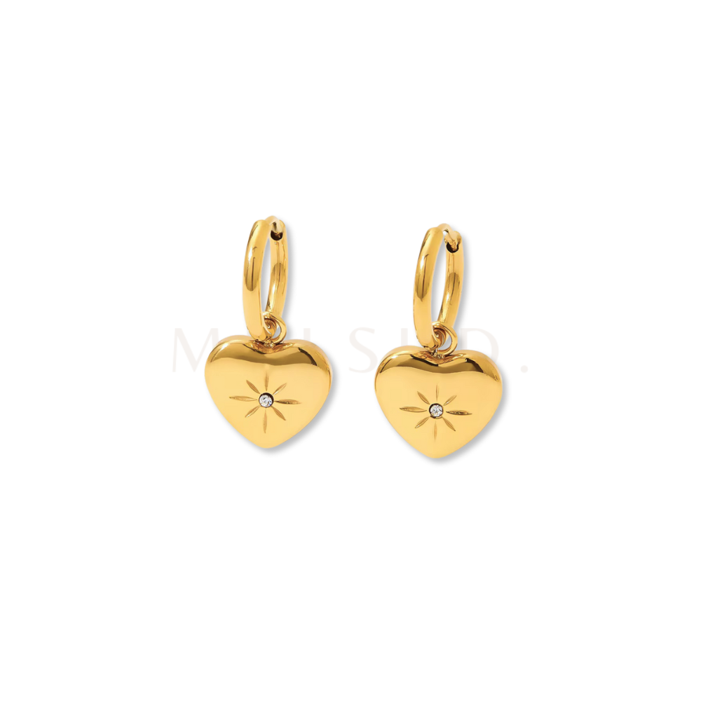 Removable Heart Earrings