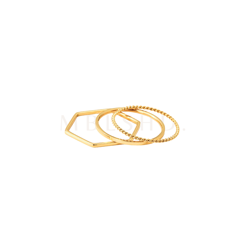 3pcs Ring Set