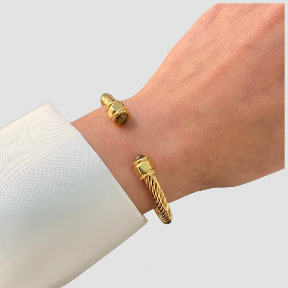 Eye Of The Tiger Open Bangle