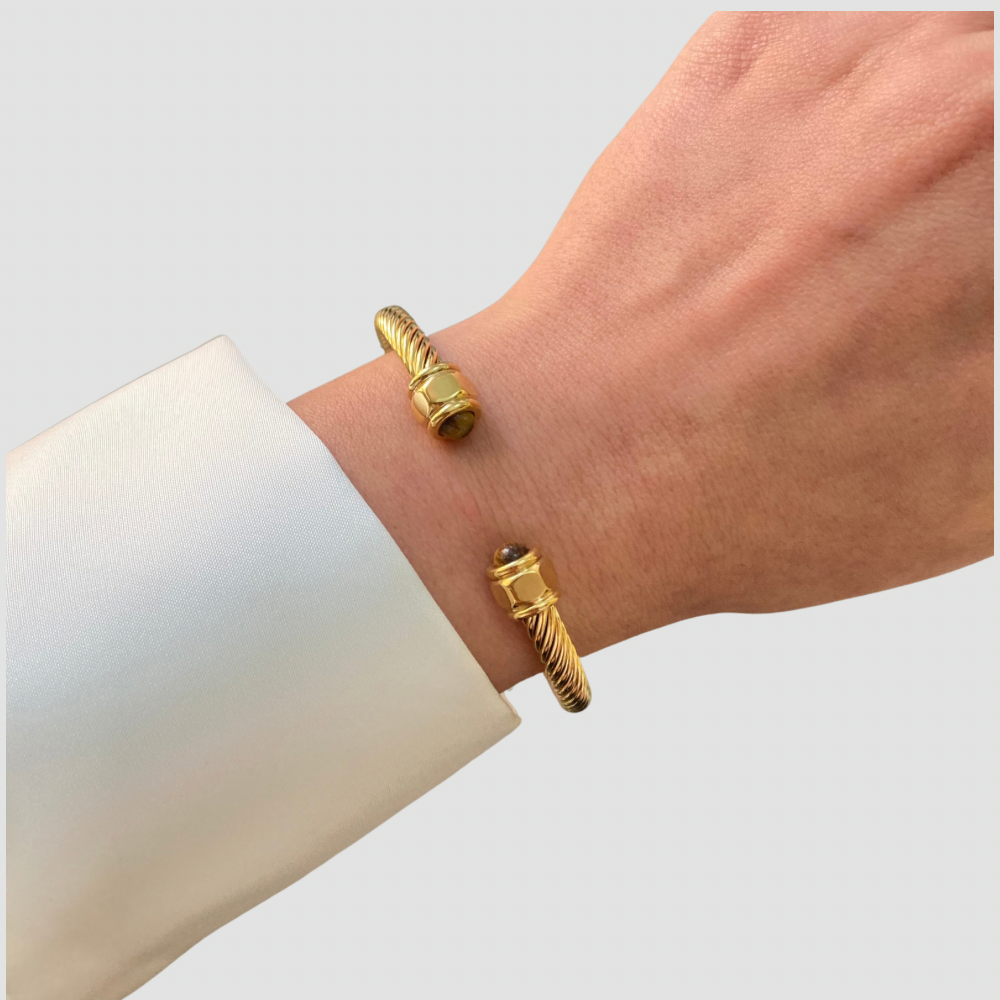 Eye Of The Tiger Open Bangle