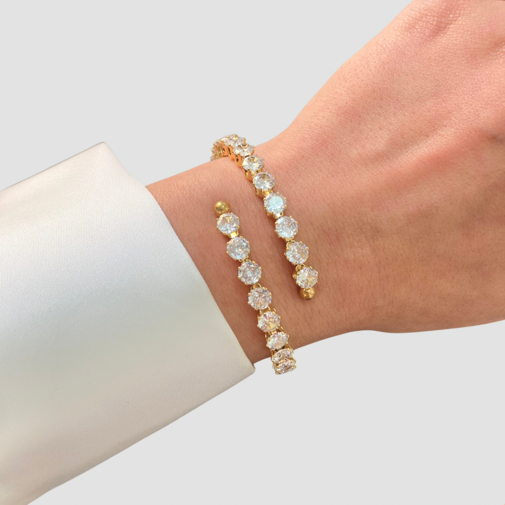 Statement Tennis Bangle