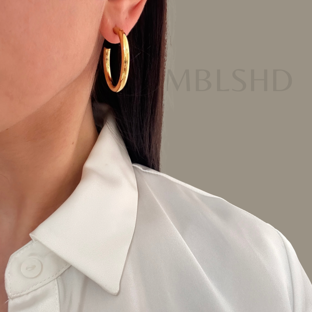 Simple Hoop Earrings