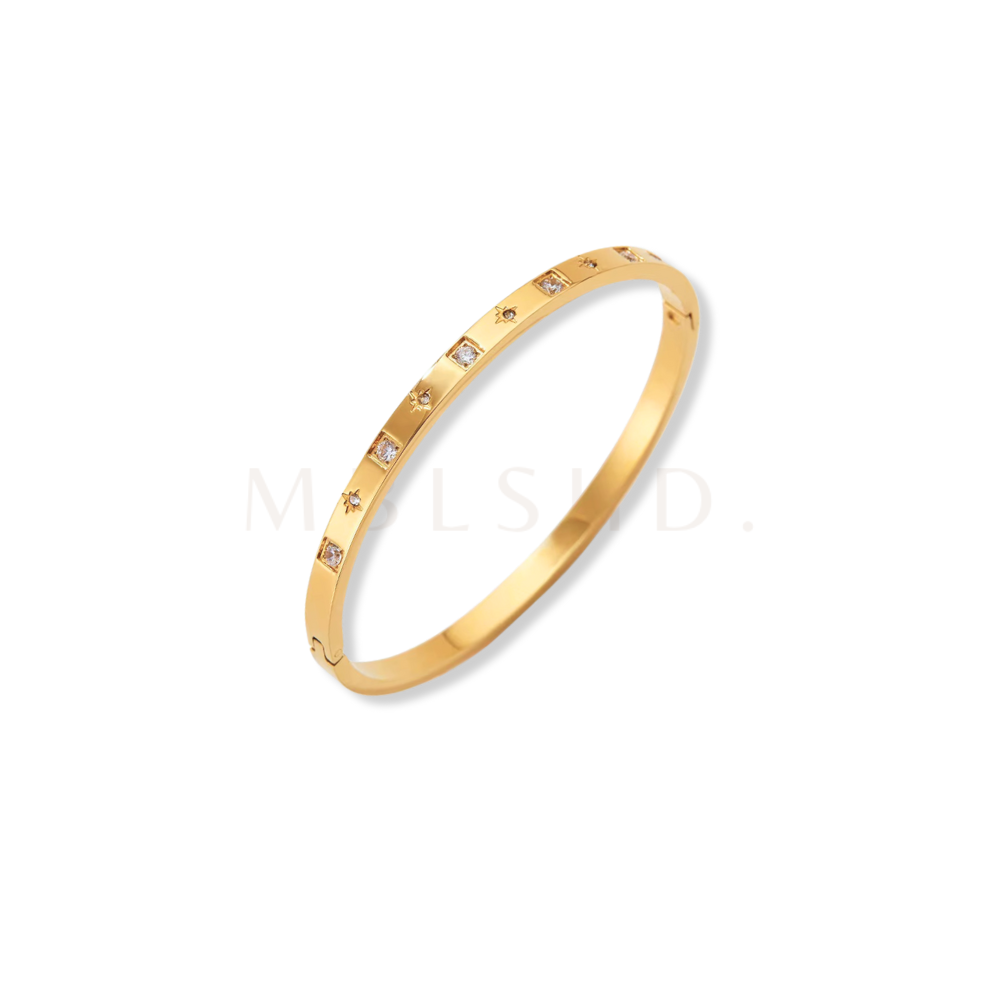 Zircon & Stars Bangle