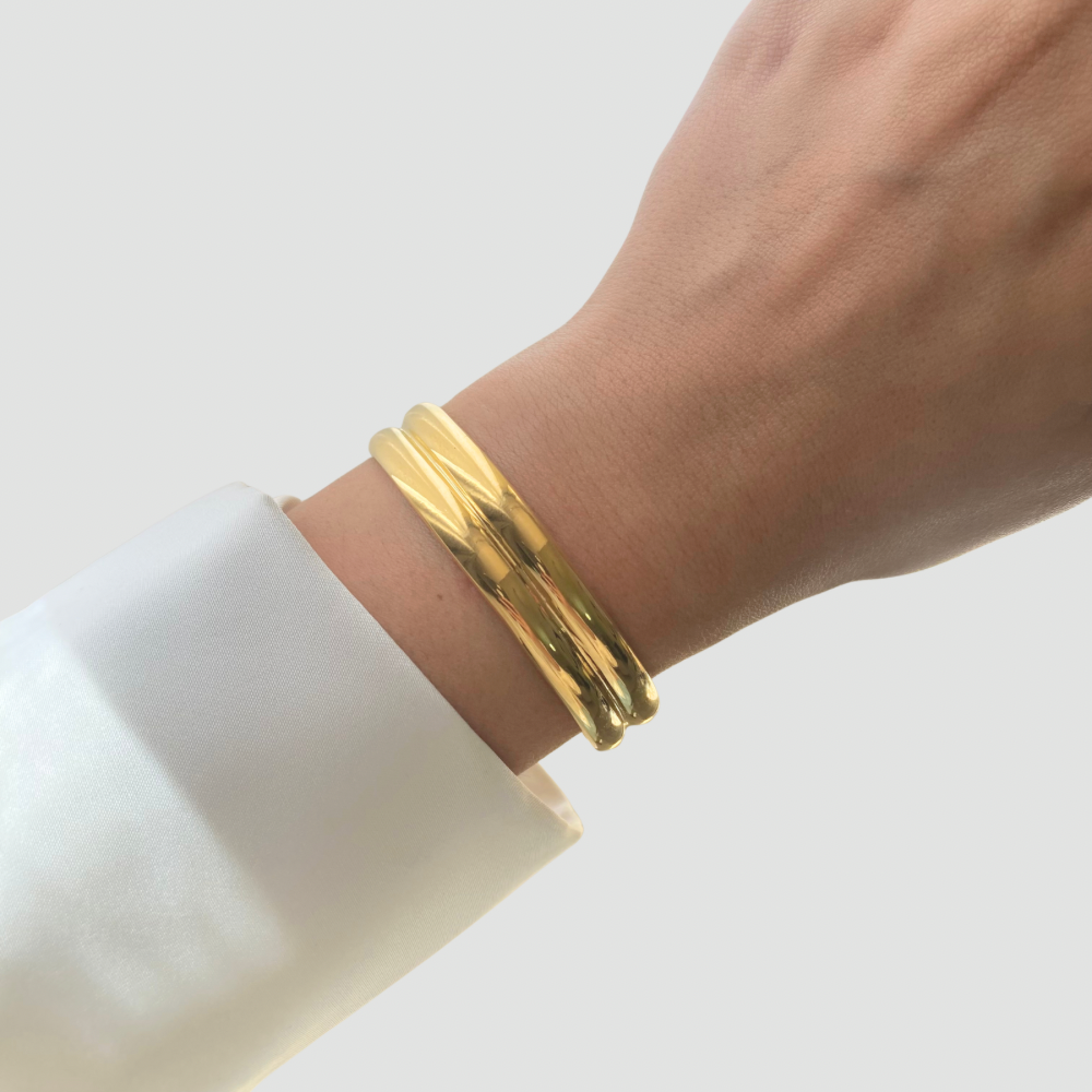 Double open Bangle