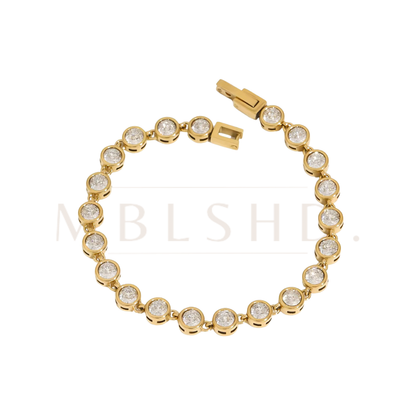 Round Tennis Bracelet