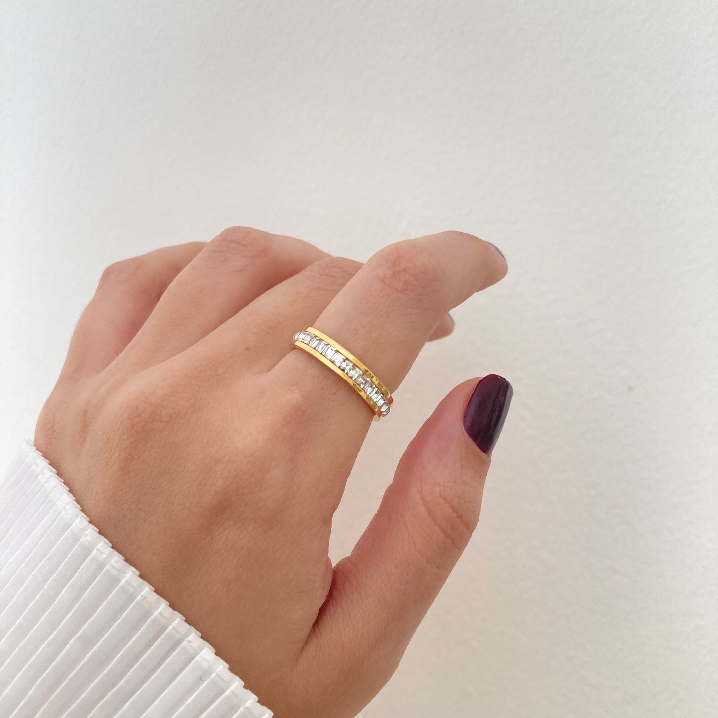 White Eternity Ring