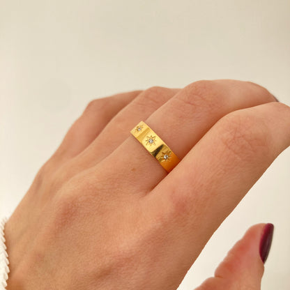 Stars Band Ring