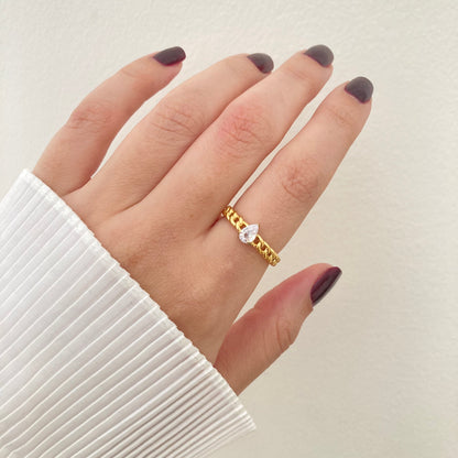 Teardrop Chain Ring