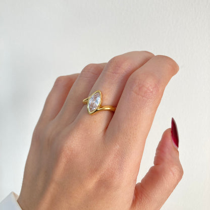 Marquise Cut Statement Ring