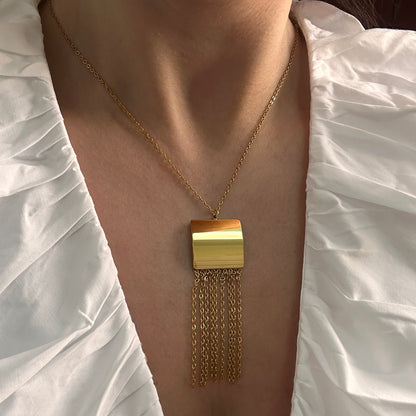 Long Tassel Necklace