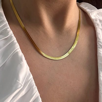 Herringbone Chain Necklace