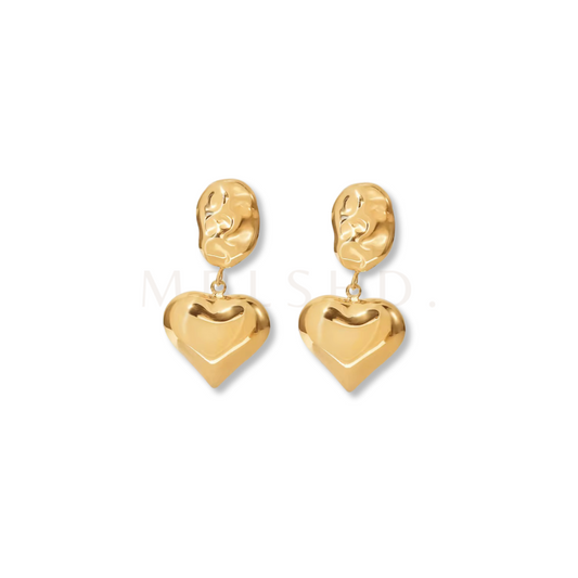 Statement Heart Earrings