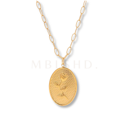 Rose Pendant Necklace