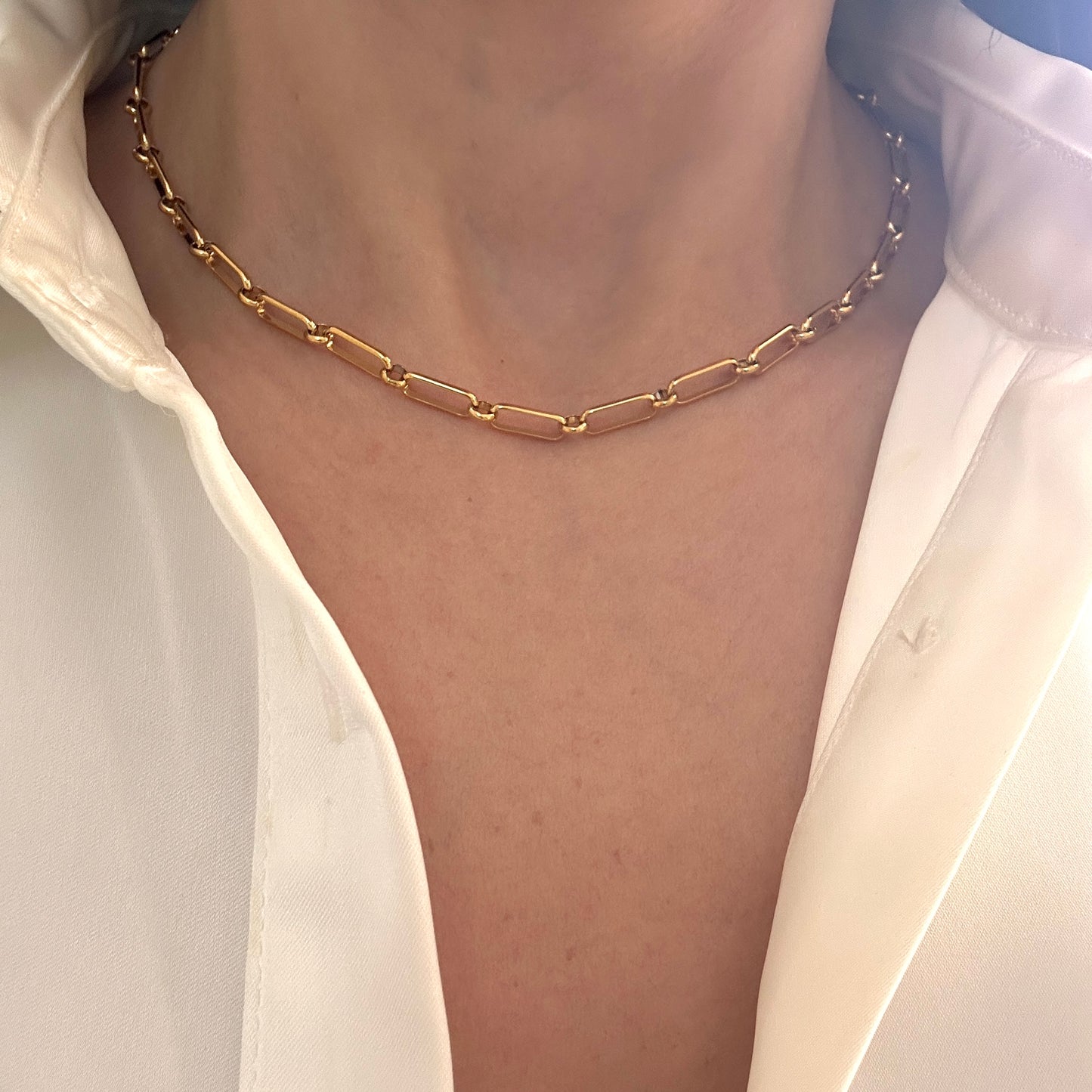 Paperclip Chain Necklace
