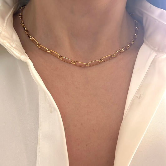 Paperclip Chain Necklace