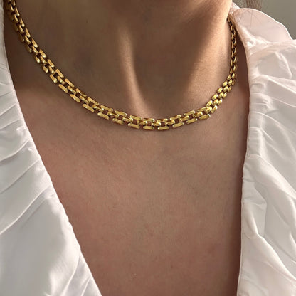 Watch Band Chain Necklace