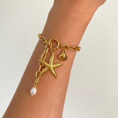 Starfish Charms Bracelet