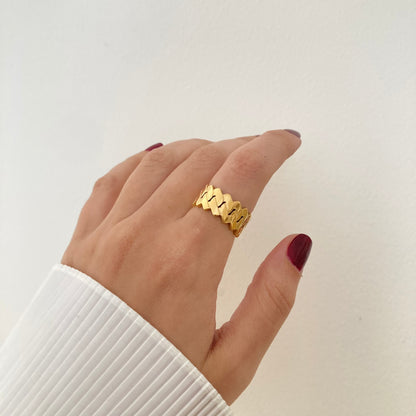 Wide Pressed Chain Ring