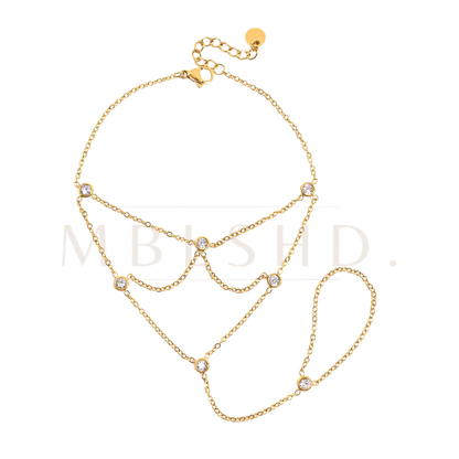 Multi Zircon Handchain