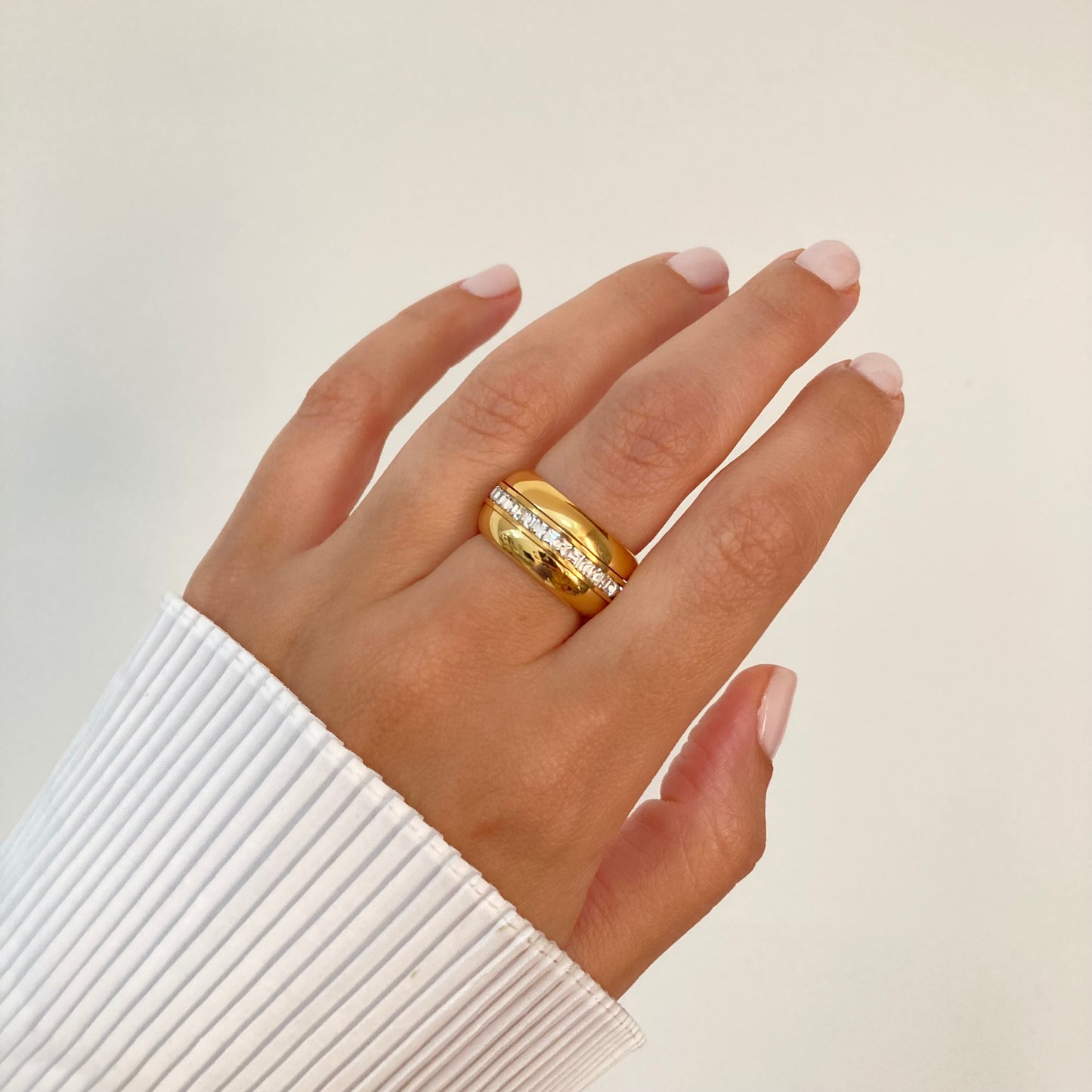 Wide Eternity Ring
