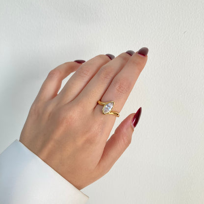 Marquise Cut Statement Ring