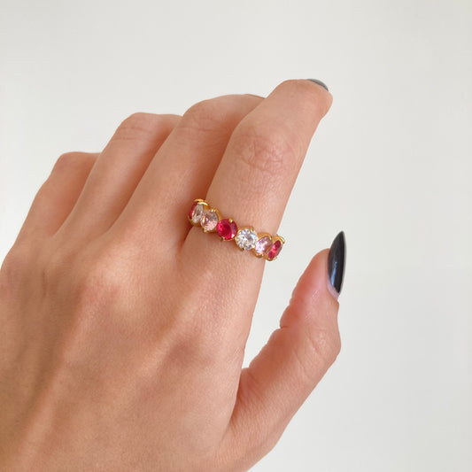 Rose Radiance Eternity Ring