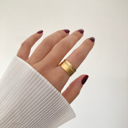 Wide Band Eternity Ring