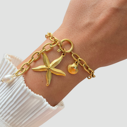 Starfish Charms Bracelet
