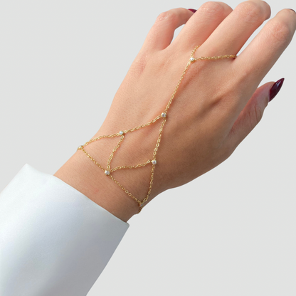 Multi Zircon Handchain
