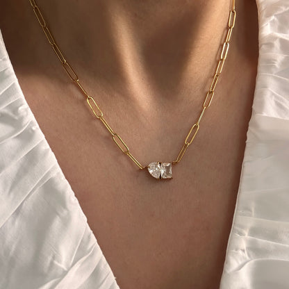 White Stones Necklace