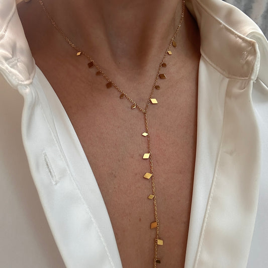 Tassel Y Shaped Necklace