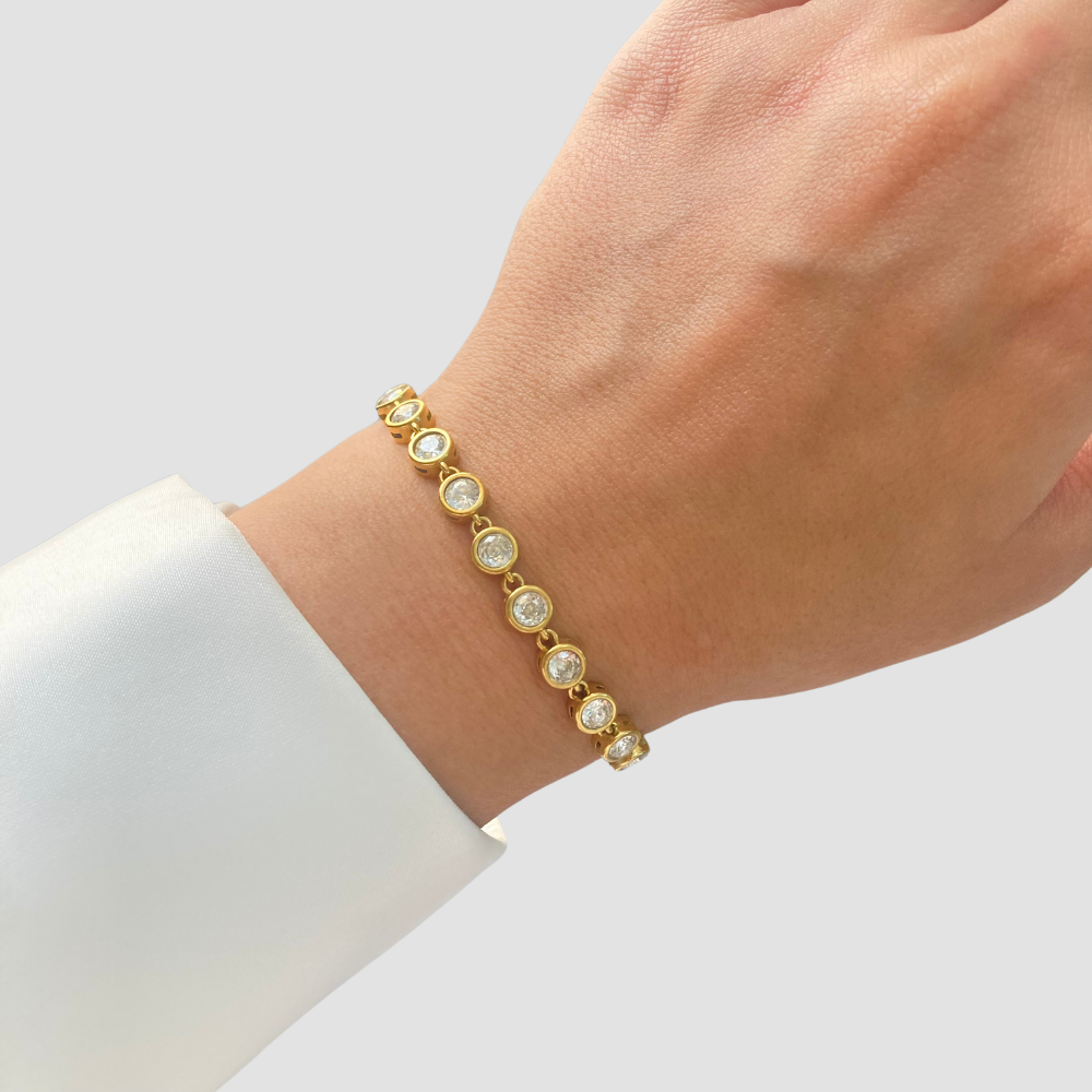 Round Tennis Bracelet