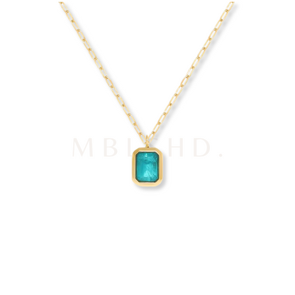 Royal Blue Pendant Necklace