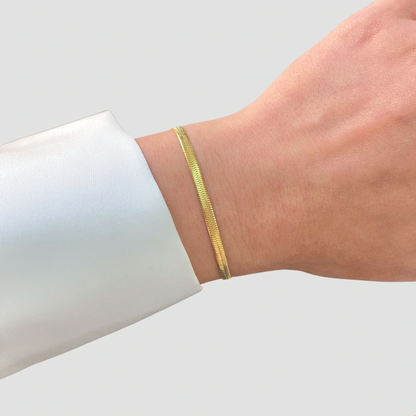 Herringbone Chain Bracelet