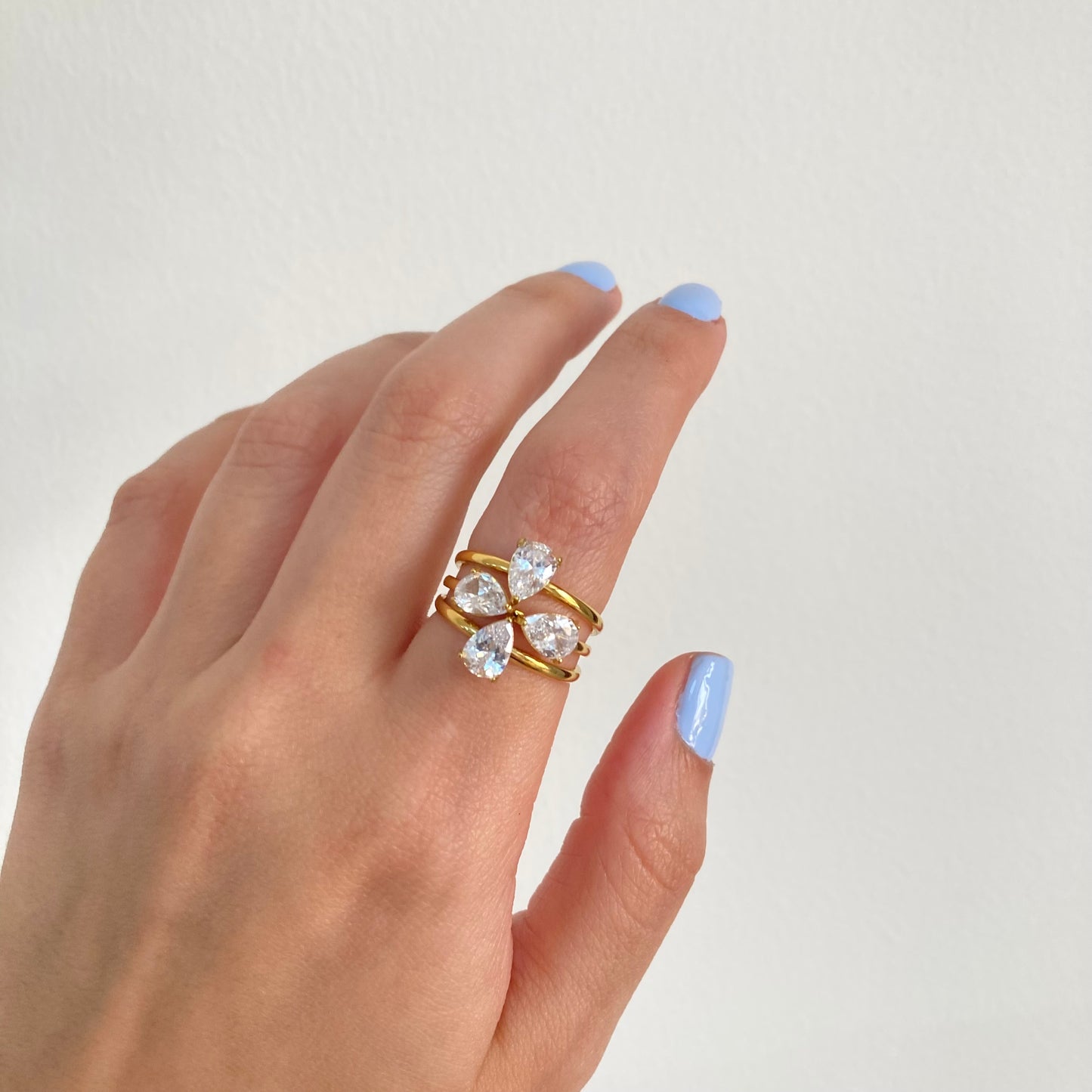 Clover 3 Pcs Ring