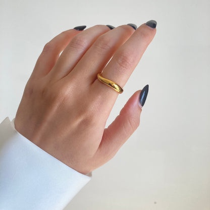 The Melted Curve Ring