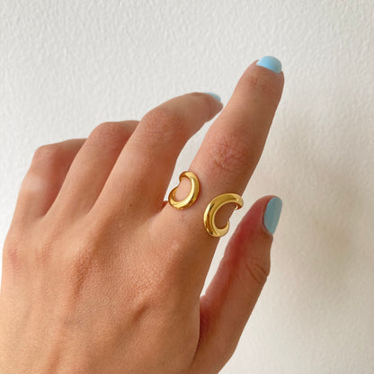 C Shaped Open Ring