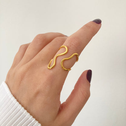 Irregular Open Ring