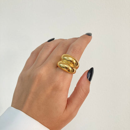 Double Dome Ring