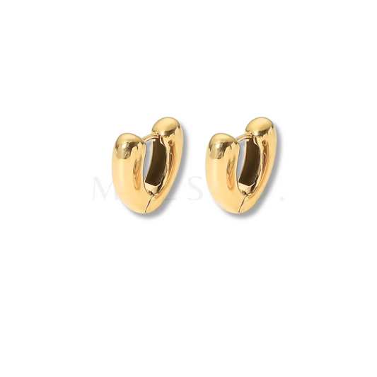 V Bubble Earrings