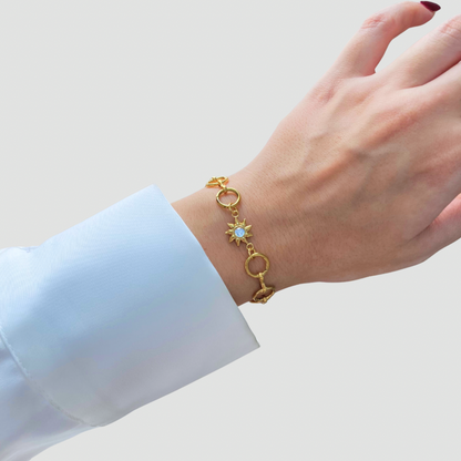 Golden Orbit Bracelet