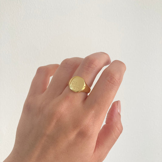 The World Is Yours Ring