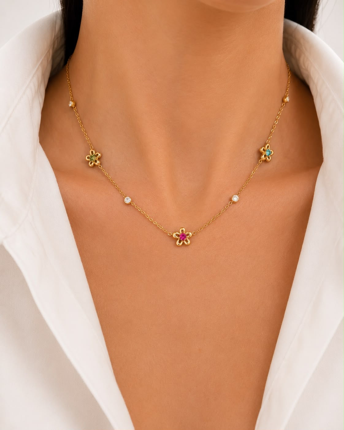 Dainty Blossom Necklace