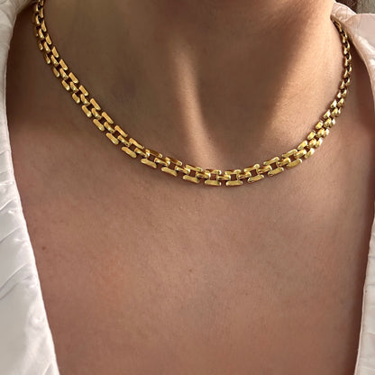 Watch Band Chain Necklace